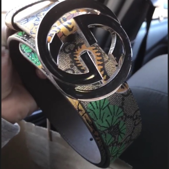 COPY - Supreme GG Bengal Belt. Beige/Brown/Multicolor - Picture 3 of 6